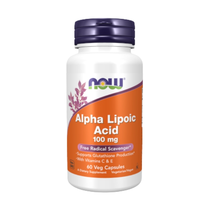 NOW - Acido alfa lipoico 100mg - 60cap