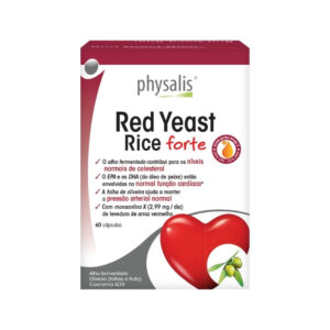 PHYSALIS - LEVEDURA ARROZ VERMELHO FORTE 60cap