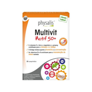 PHYSALIS - MULTIVIT ACTIF 50 30comp