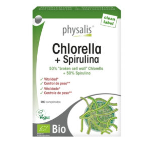 Physalis - CLORELA e SPIRULINA 200comp