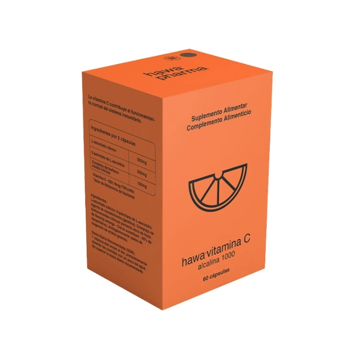HAWA PHARMA - Hawa Vitamina C Alcalina 1000mg 60cap