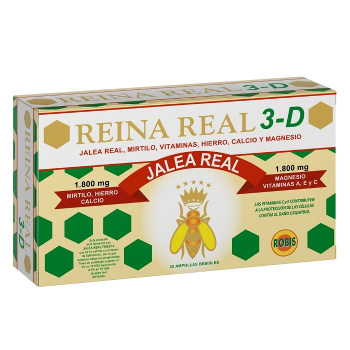 ROBIS - Geleia Real 3D - 20x10ml