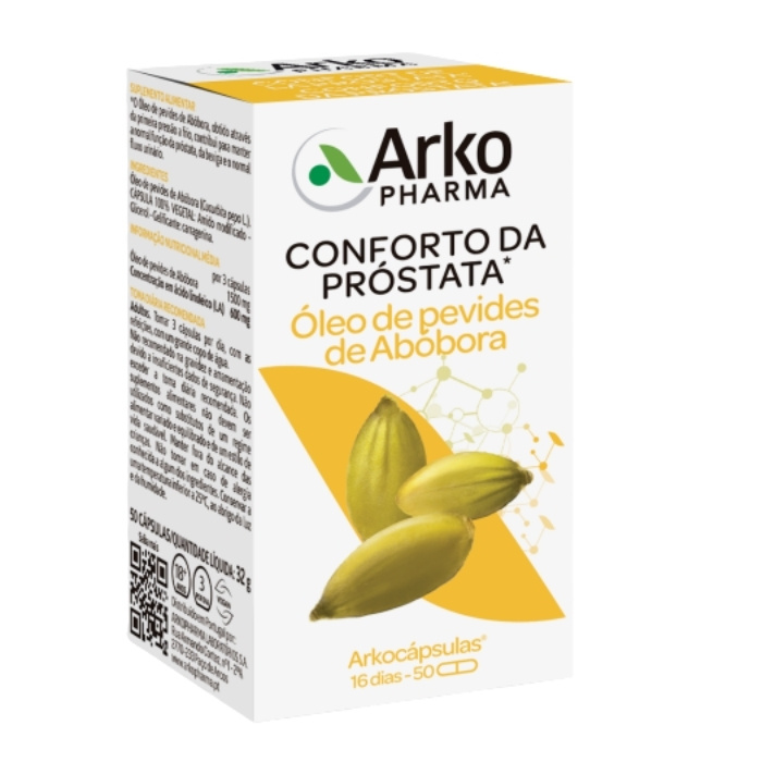 ARKOPHARMA - Oleo de pevides de Abobora 50cap