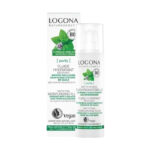 LOGONA - Fluido hidratante Matificante Menta 30ml